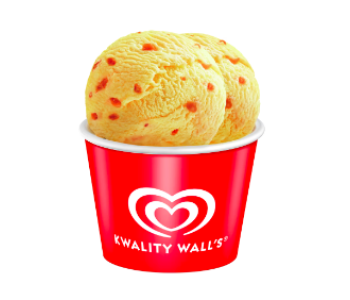 KWALITY WALLS BUTTERSCOTCH CUP ICE CREAM